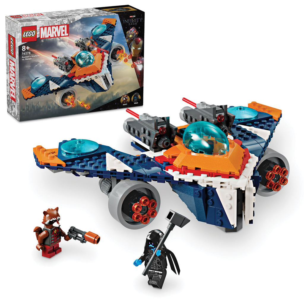 LEGO® Marvel Rocket’s Warbird vs. Ronan - Mô hình Phi thuyền Guardians of the Galaxy 76278 LEGO - ảnh 2 - LEGO Marvel