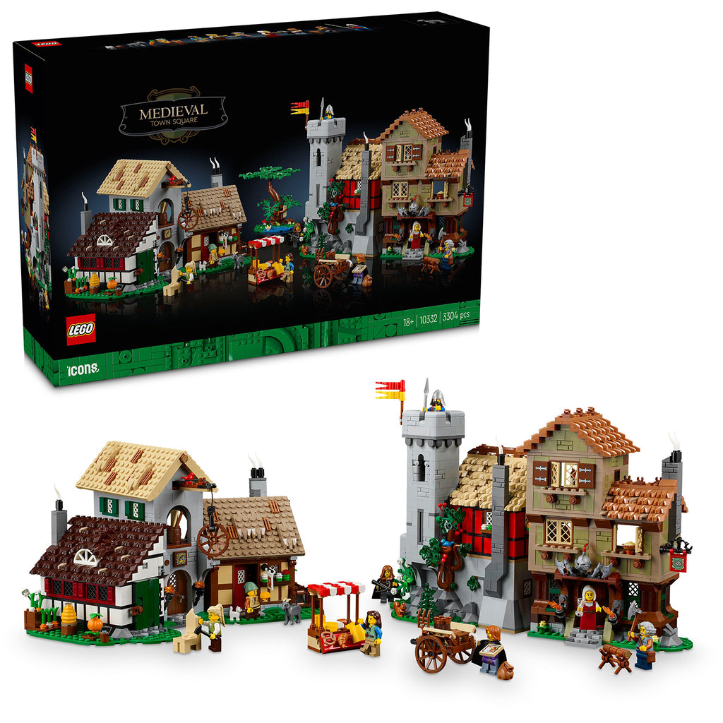 LEGO® ICONS™ Medieval Town Square - Mô hình Quảng trường Trung cổ - LEGO 10332 LEGO - ảnh 7 - Lego