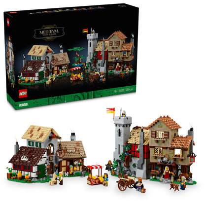 LEGO® ICONS™ Medieval Town Square - Mô hình Quảng trường Trung cổ - LEGO 10332 LEGO - ảnh 7 - Lego