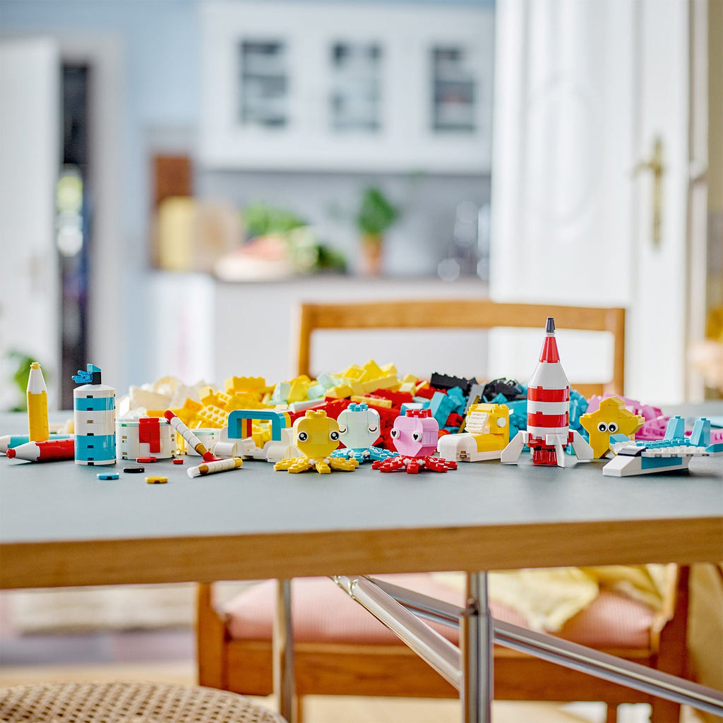 LEGO® Classic Creative Color Fun Bộ Đồ Chơi Lắp Ráp Sáng Tạo 1500 Chi Tiết (11032) - Hình ảnh bổ sung 4