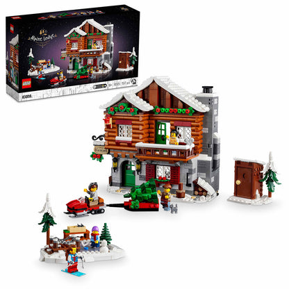 LEGO® ICONS™ Alpine Lodge - Bộ Lắp Ráp Nhà Nghỉ Núi Cao LEGO 10325