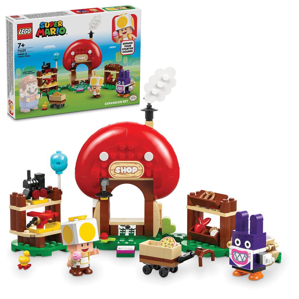 LEGO® Super Mario™ Nabbit at Toad’s Shop Expansion Set - Bộ Đồ Chơi Lắp Ráp Mở Rộng LEGO 71429 LEGO - ảnh 3 - LEGO Super Mari