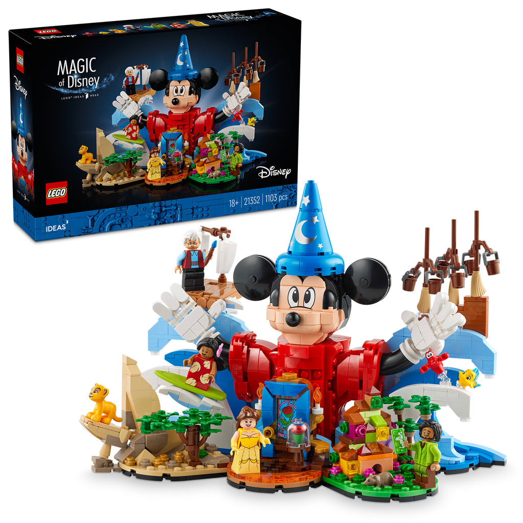LEGO® Ideas Magic of Disney - Bộ Lắp Ráp Mô Hình Kỷ Niệm Disney - LEGO 21352 LEGO - ảnh 3 - LEGO Ideas