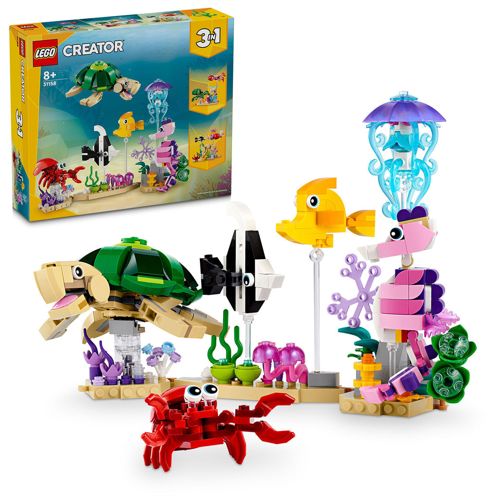 LEGO® Creator 3-in-1 Sea Animals - Đồ Chơi Lắp Ráp Sinh Vật Biển LEGO 31158 - Hình ảnh bổ sung 9