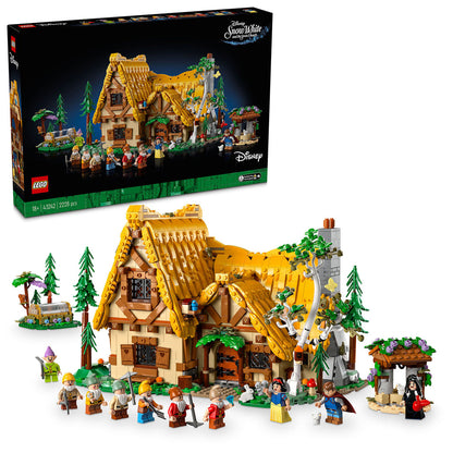 LEGO® Disney™ Snow White and the Seven Dwarfs Cottage Mô hình Ngôi nhà của Bảy Chú Lùn LEGO (43242) - Hình ảnh bổ sung 6
