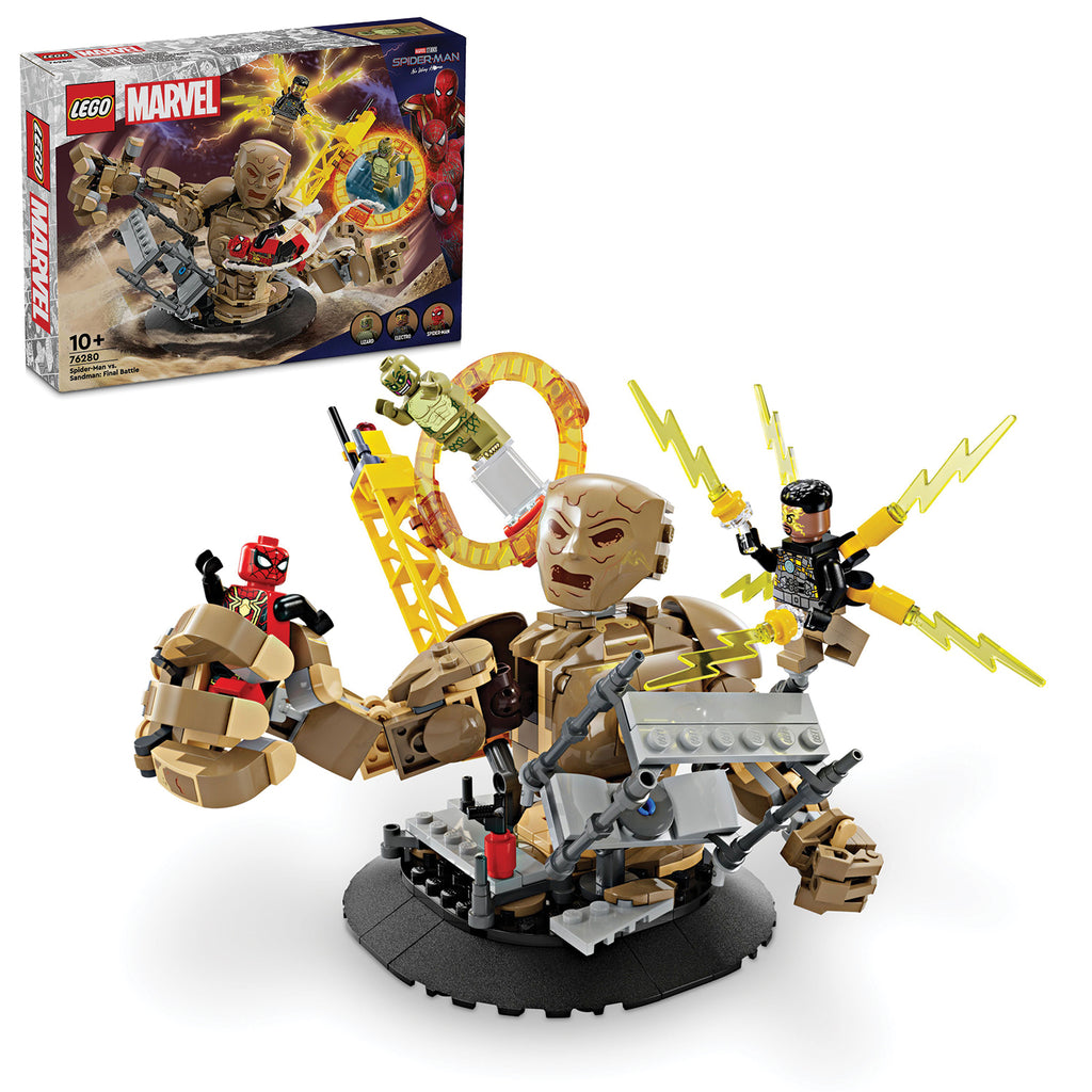 LEGO® Marvel Spider-Man vs. Sandman: Final Battle - Đồ Chơi Lắp Ráp Trận Chiến Cuối Cùng 76280 LEGO - ảnh 2 - Lego