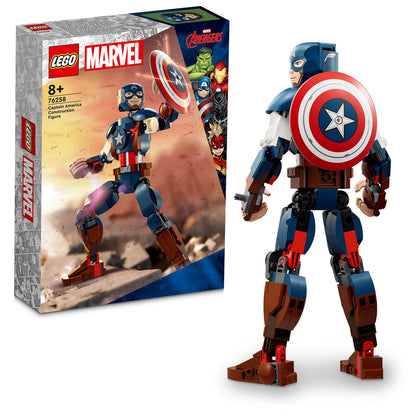 LEGO® Marvel Captain America Construction Figure - Mô hình lắp ráp Đội trưởng Mỹ - LEGO 76258 LEGO - ảnh 1 - Building Sets