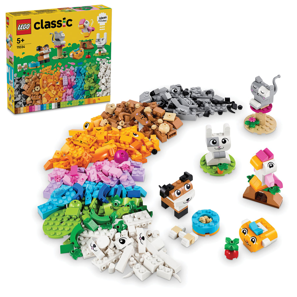 LEGO® Classic Creative Pets - Bộ Đồ Chơi Lắp Ráp Thú Cưng Sáng Tạo - LEGO 11034 LEGO - ảnh 1 - LEGO Sets