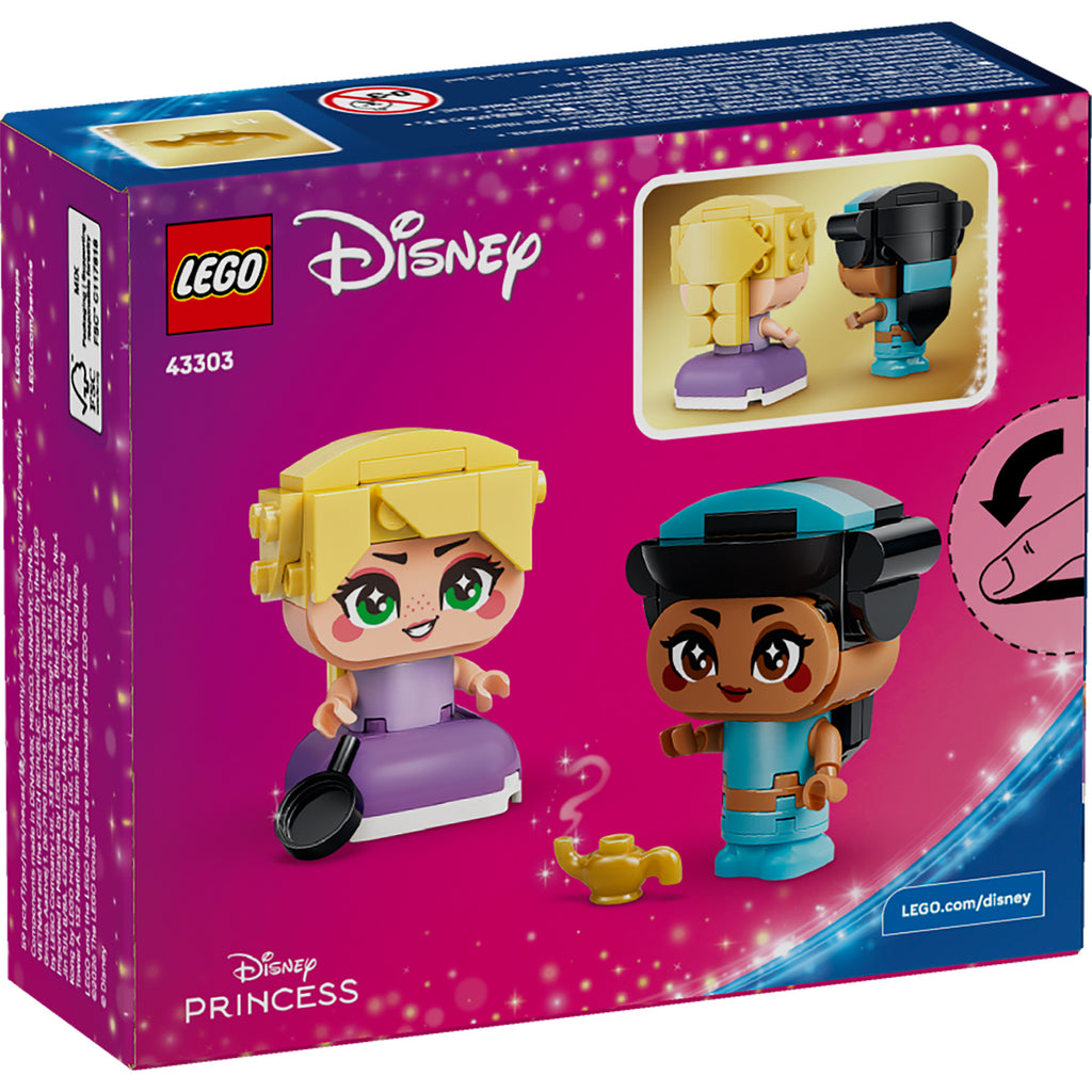 LEGO® | Disney Princess Mini Jasmine & Rapunzel - Đồ chơi lắp ráp mô hình công chúa Disney - LEGO 43303 LEGO - ảnh 8 - Buildi