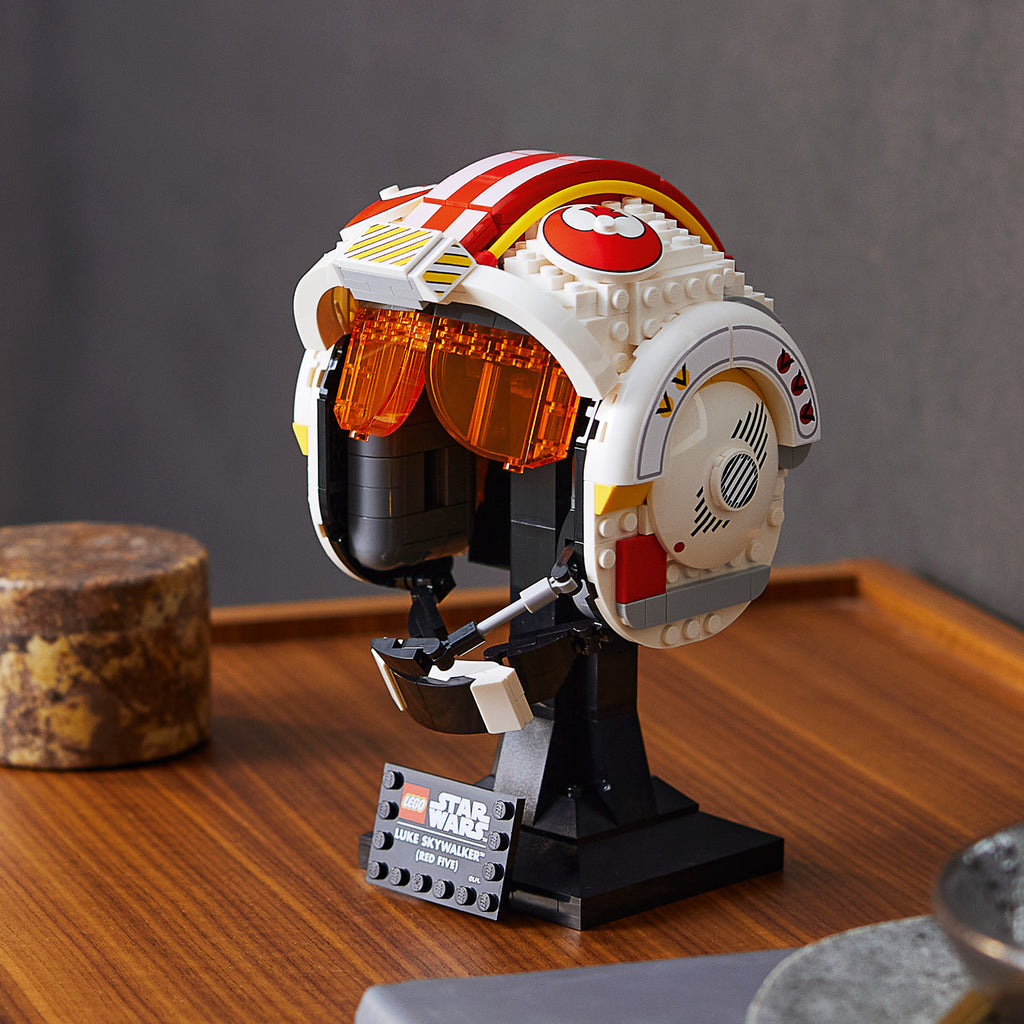 LEGO® Star Wars™ Luke Skywalker (Red Five) Helmet - Mô Hình Mũ Bảo Hiểm Sưu Tầm - LEGO 75327 - Hình ảnh bổ sung 5