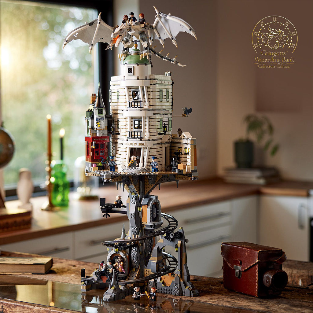 LEGO® Harry Potter™ Gringotts™ Wizarding Bank - Collectors Edition - Mô hình Ngân hàng Phù thủy Phiên bản Sưu tầm LEGO 76417 