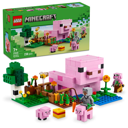 LEGO® Minecraft® The Baby Pig House - Đồ Chơi Lắp Ráp Ngôi Nhà Heo Con (21268) - Hình ảnh bổ sung 9