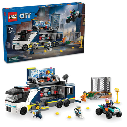 LEGO® City Police Mobile Crime Lab Truck - Xe Tải Phòng Thí Nghiệm Tội Phạm Lưu Động - LEGO 60418