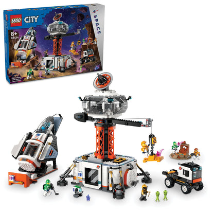 LEGO® City Space Base and Rocket Launchpad - Bộ Lắp Ráp Căn Cứ Không Gian - LEGO 60434