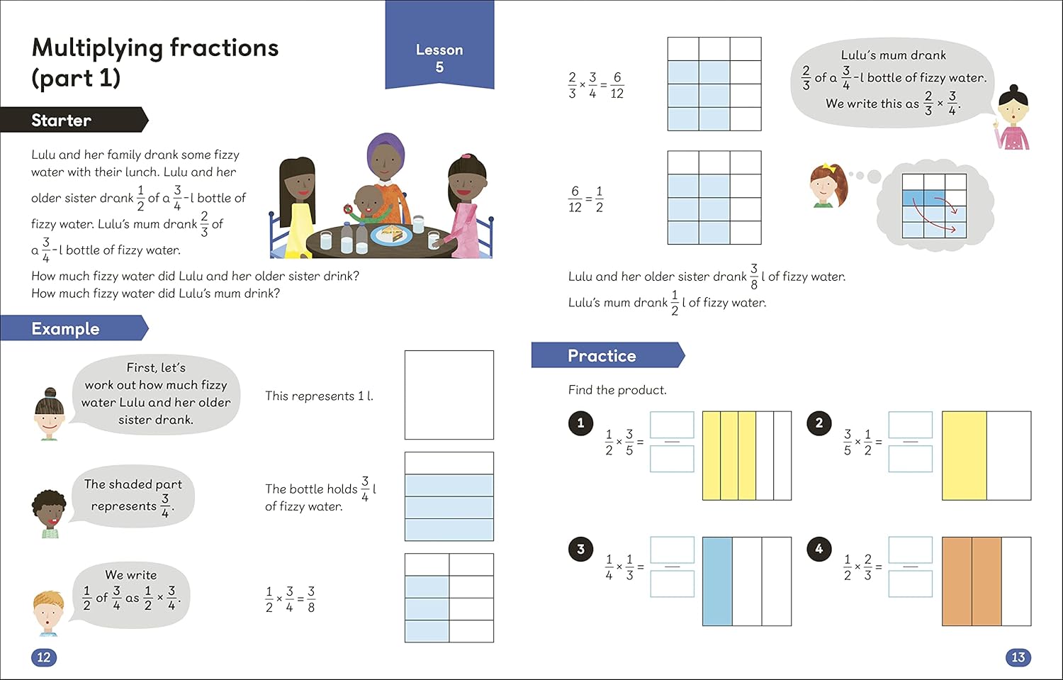 MATHS - NO PROBLEM! AGES 10 -11: FRACTIONS, DECIMALS, PERCENTAGE AND RATIO_DK 1125