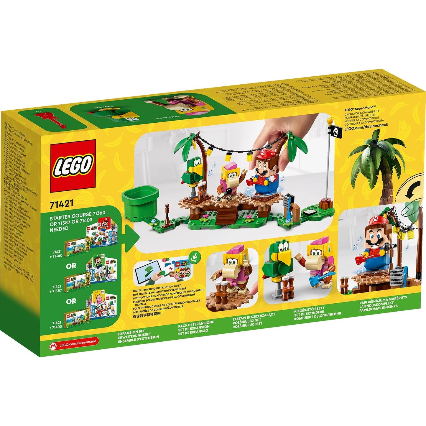 LEGO® Super Mario™ Dixie Kongs Jungle Jam Expansion Set - Bộ mở rộng Đồ chơi lắp ráp LEGO 71421 LEGO - ảnh 2 - LEGO Super Mar