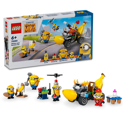 LEGO® Despicable Me 4 Minions and Banana Car - Đồ chơi lắp ráp Xe Chuối và Minions - LEGO 75580 LEGO - ảnh 2 - LEGO Sets