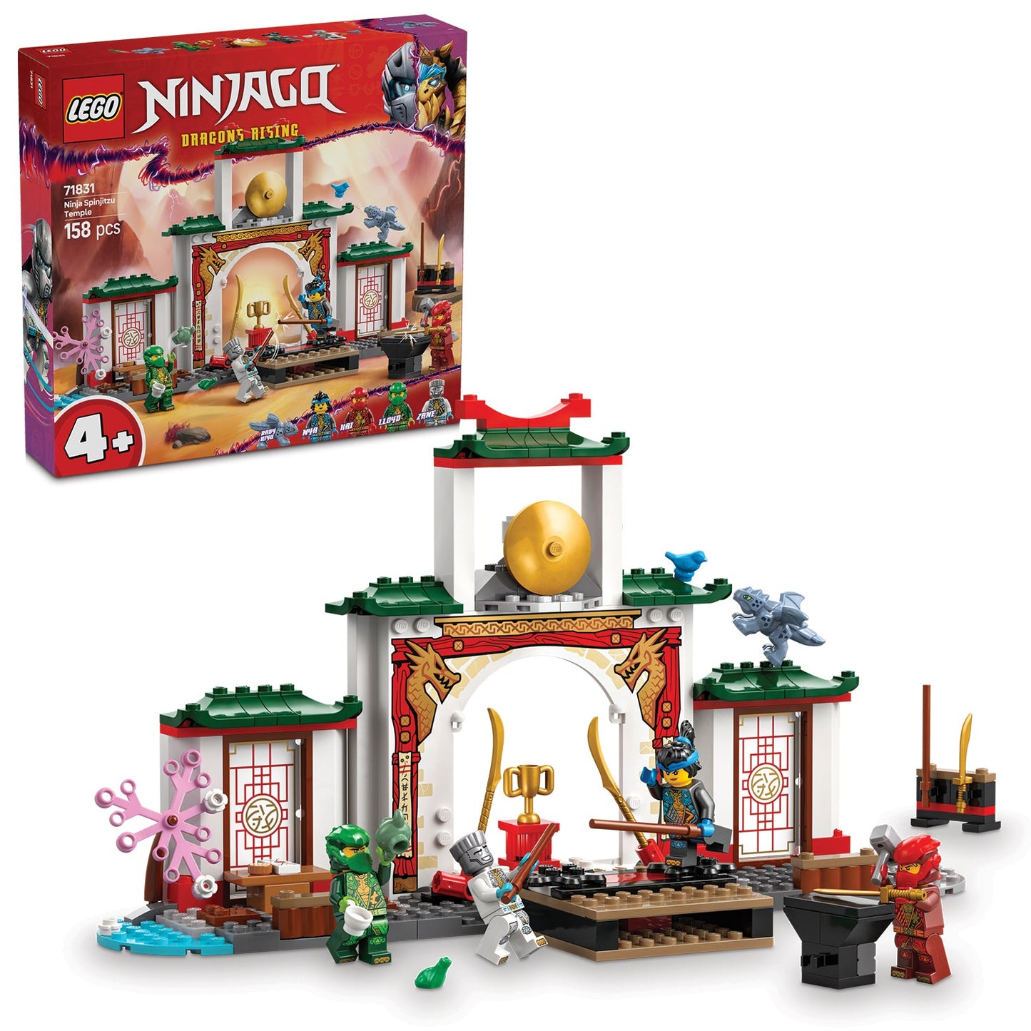LEGO® NINJAGO® Ninja Spinjitzu Temple - Đồ Chơi Lắp Ráp Ngôi Đền Ninja - LEGO 71831 LEGO - ảnh 5 - Building Sets