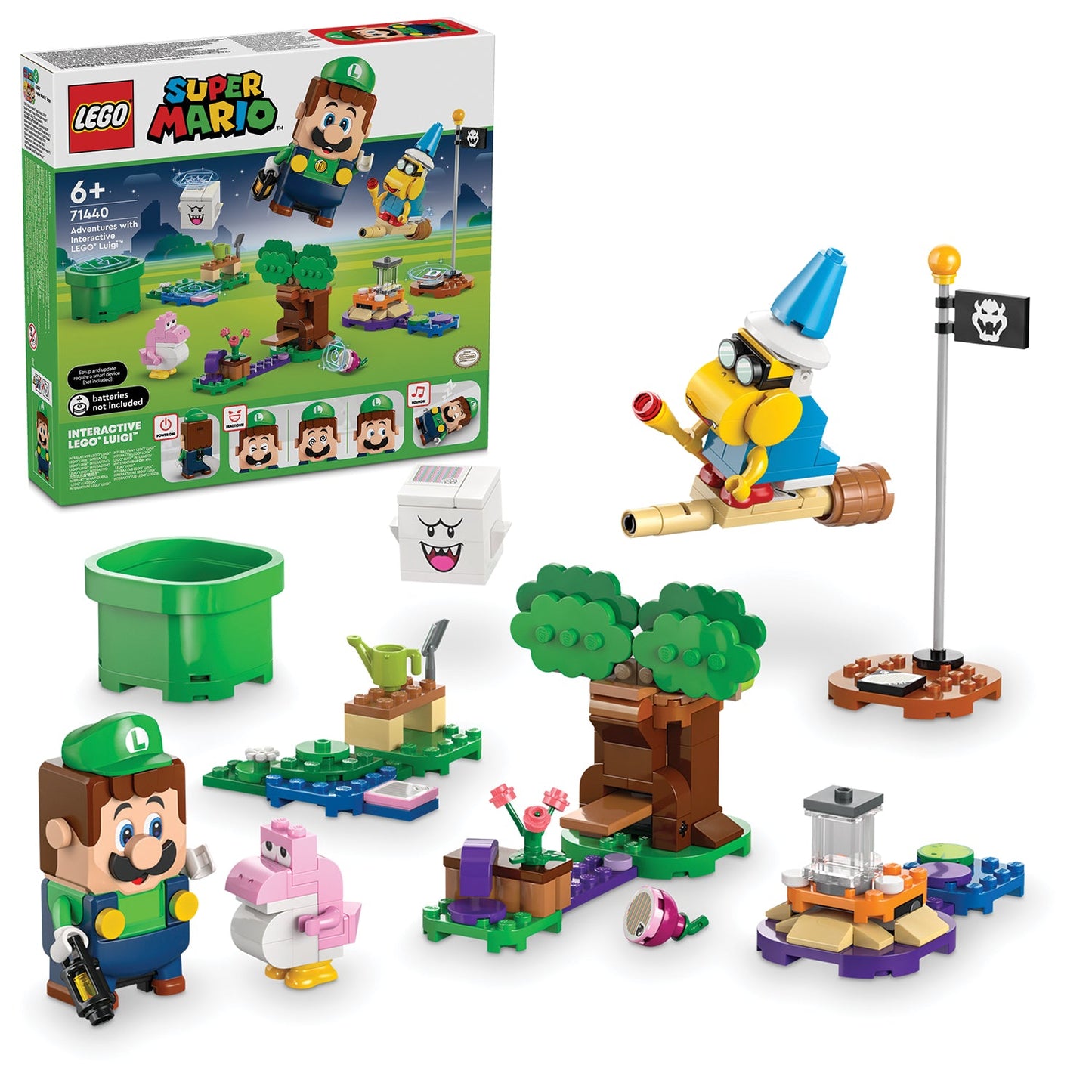 LEGO® Super Mario™ Adventures with Interactive LEGO® Luigi™ - Bộ Đồ Chơi Lắp Ráp Tương Tác LEGO 71440 LEGO - ảnh 5 - LEGO Set