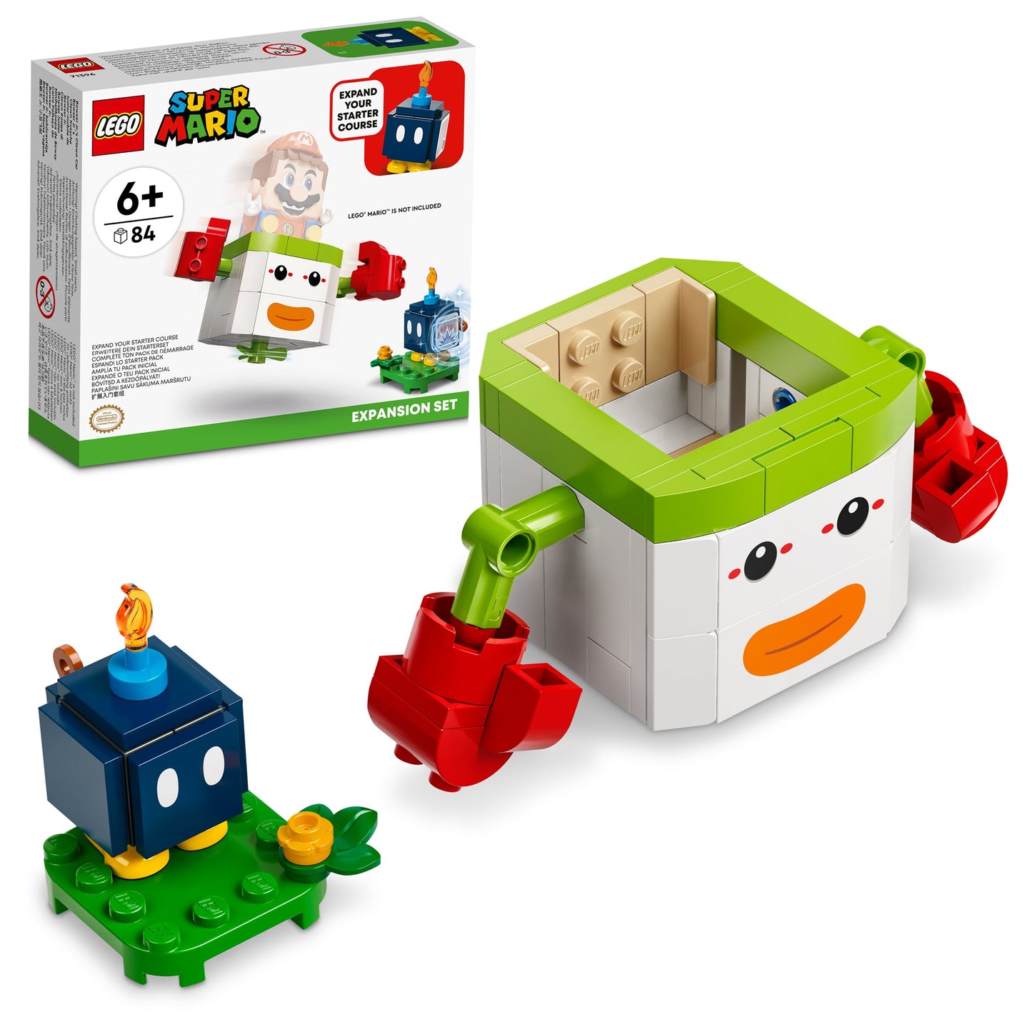 LEGO® Super Mario™ Bowser Jr.s Clown Car Expansion Set - Đồ Chơi Lắp Ráp Xe Hề Bowser Jr. - LEGO 71396 LEGO - ảnh 4 - Lego