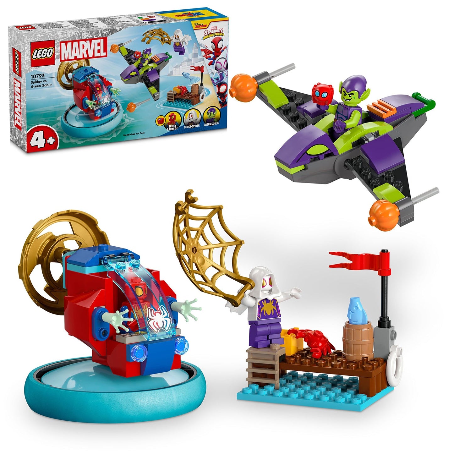 LEGO® Marvel Spidey vs. Green Goblin - Đồ Chơi Lắp Ráp Siêu Anh Hùng - LEGO 10793 - Hình ảnh bổ sung 9
