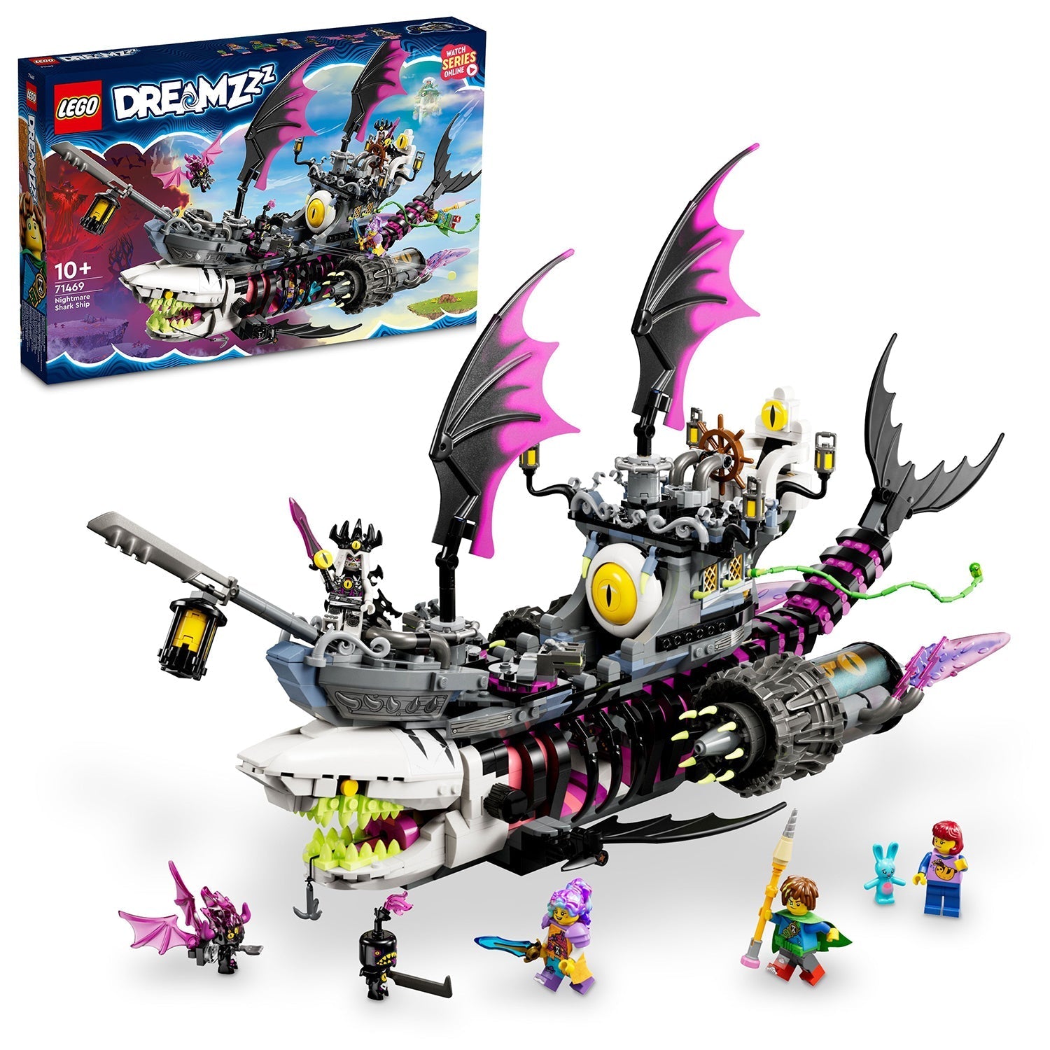 LEGO® DREAMZzz™ Nightmare Shark Ship - Tàu Cá Mập Ác Mộng 71469 - LEGO - Hình ảnh bổ sung 9