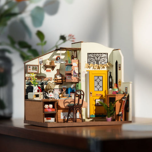 Rolife DIY Miniature House - Cozy Kitchen DG159 - Mô hình nhà gỗ tí hon DIY - Rolife DG159