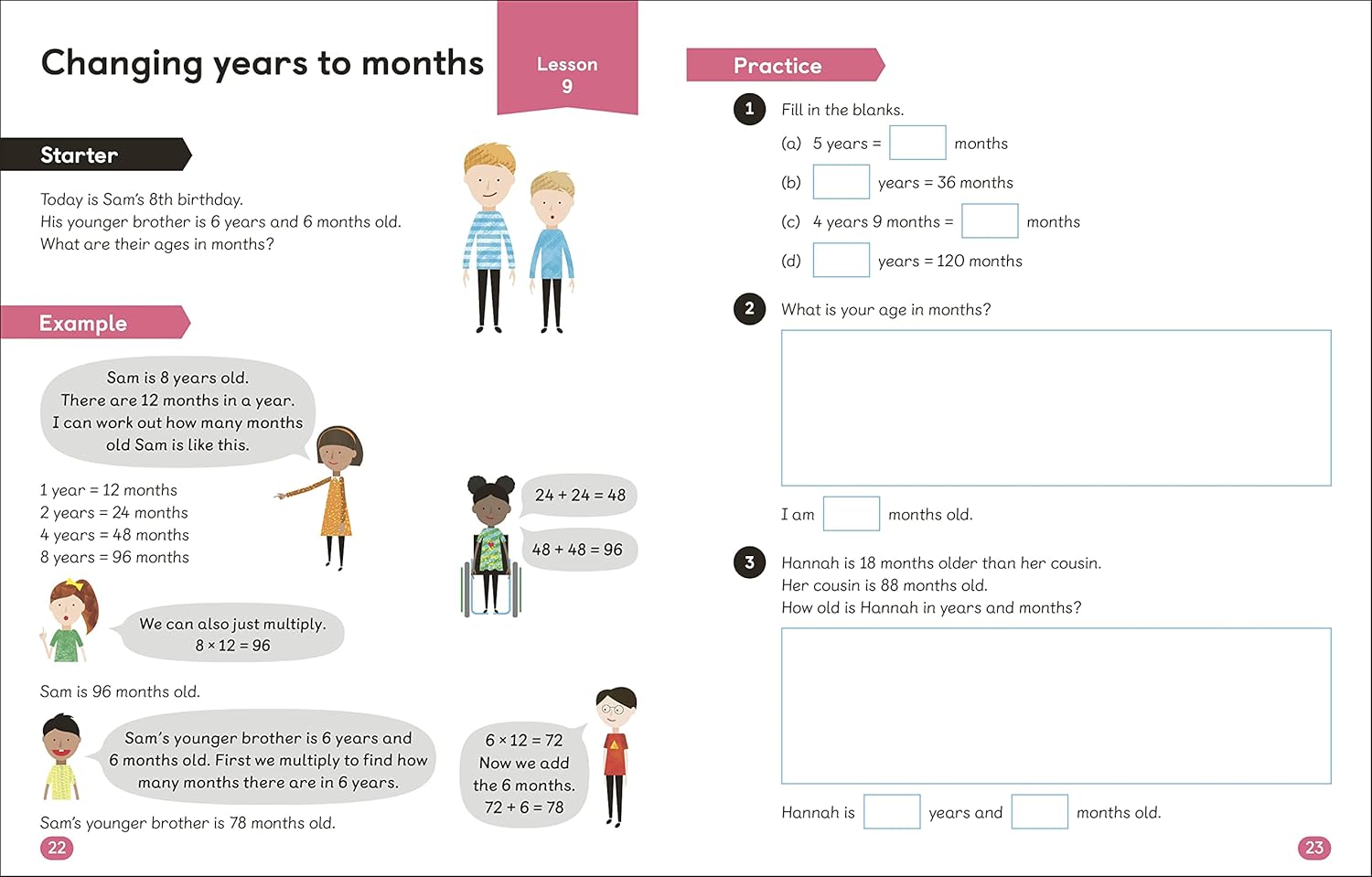 MATHS - NO PROBLEM! AGES 8-9: GRAPHS AND MEASURING_DK 1125