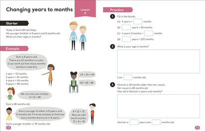 MATHS - NO PROBLEM! AGES 8-9: GRAPHS AND MEASURING_DK 1125