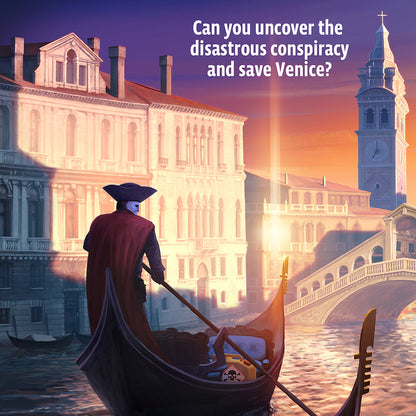 EXIT: The Game - The Venice Conspiracy - Board Game Giải Đố Thoát Hiểm - Thames & Kosmos Thames & Kosmos - ảnh 2 - Board Game