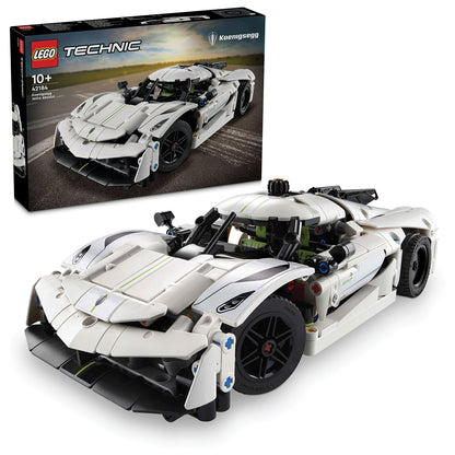 LEGO® Technic™ Koenigsegg Jesko Absolut White Hypercar - Mô Hình Xe Đua Siêu Xe LEGO 42184 - Hình ảnh bổ sung 9