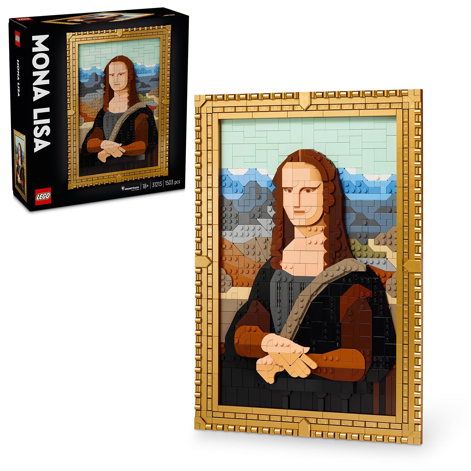 LEGO® Art Mona Lisa - Bộ Lắp Ráp Tranh Nghệ Thuật 31213 - LEGO - Hình ảnh bổ sung 9