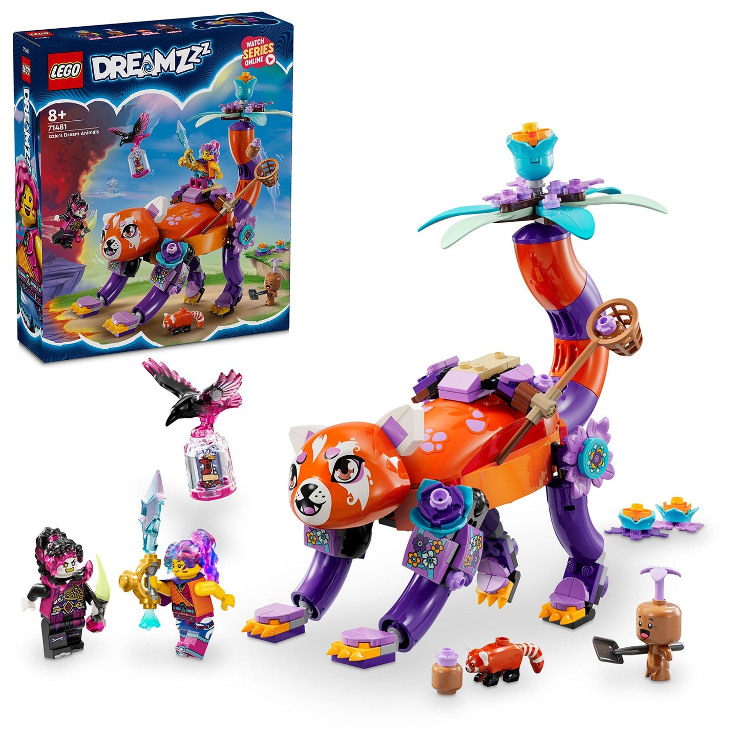 LEGO® DREAMZzz™ Izzie’s Dream Animals - Đồ Chơi Lắp Ráp Sinh Vật Trong Mơ LEGO 71481 LEGO - ảnh 2 - Building Sets