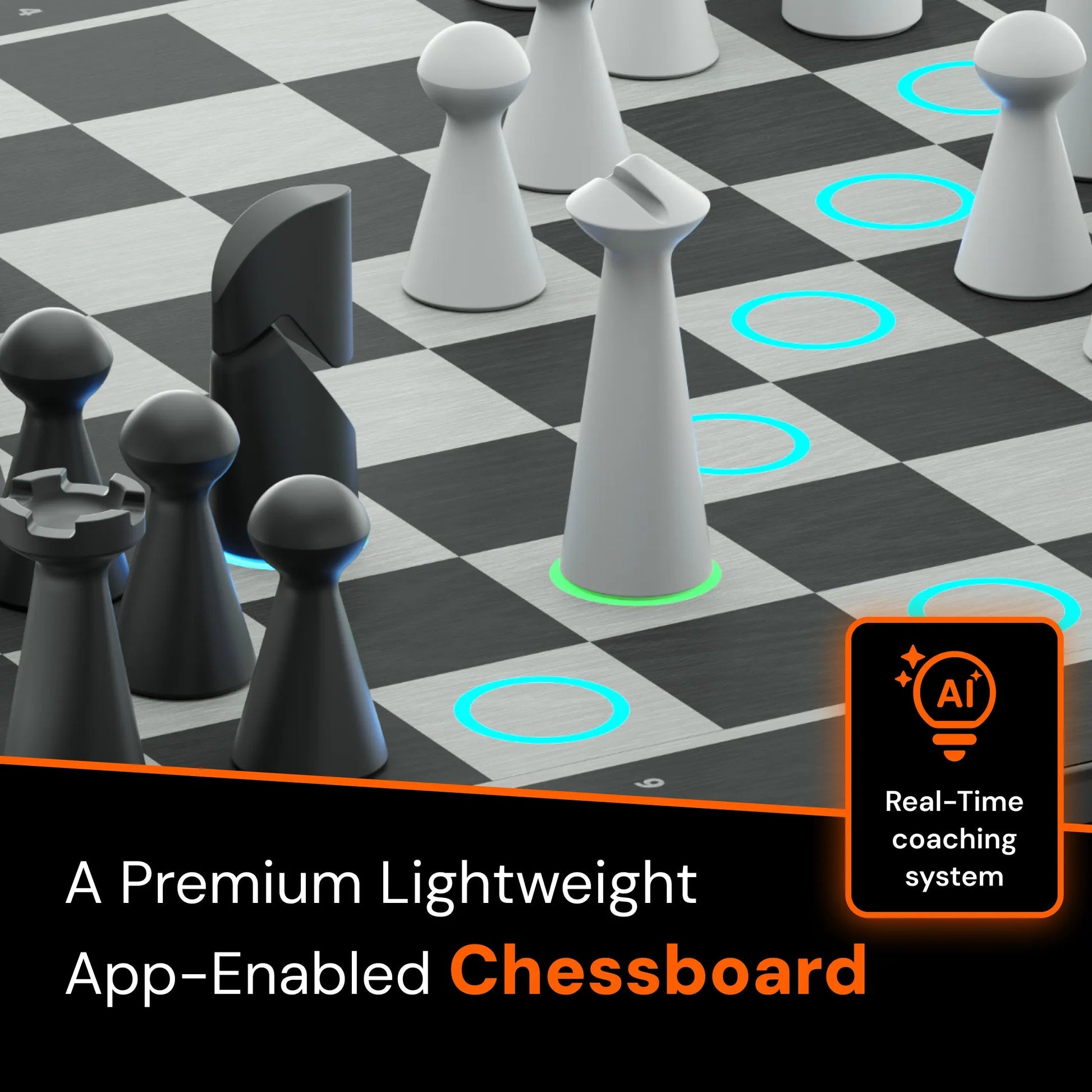 GoChess Lite Modern - Bàn cờ vua thông minh tích hợp AI - Particula - Hình ảnh bổ sung 4