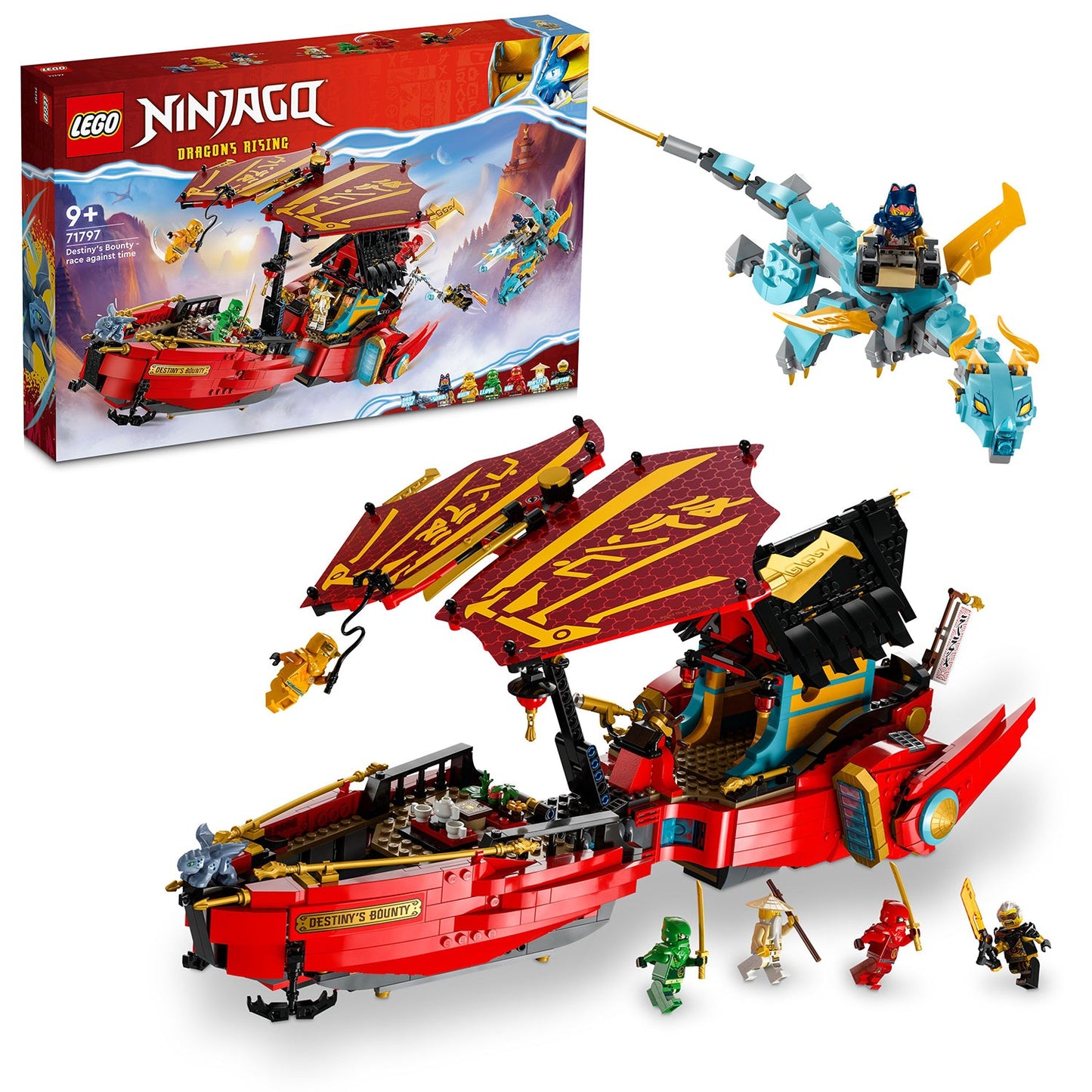 LEGO® NINJAGO® Destiny’s Bounty – race against time | Chiến Hạm Khinh Khí Cầu Ninja | LEGO 71797 LEGO - ảnh 2 - Lego Sets
