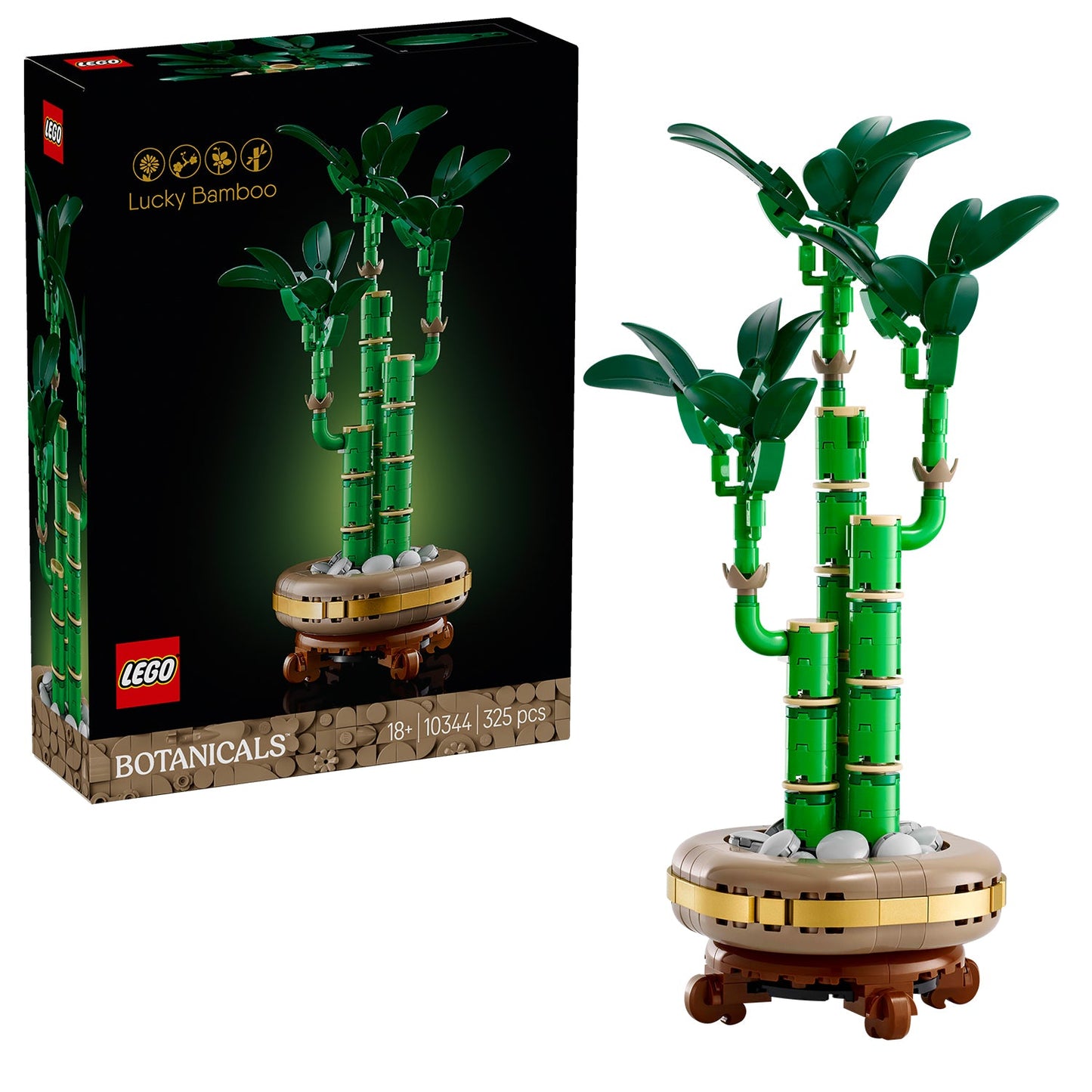 LEGO® Botanicals Lucky Bamboo - Bộ Lắp Ráp Cây Trúc May Mắn - LEGO 10344 - Hình ảnh bổ sung 9