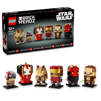 LEGO® BrickHeadz™ The Phantom Menace™ - Bộ Sưu Tập Mô Hình Nhân Vật Star Wars LEGO 40676 - Hình ảnh bổ sung 6