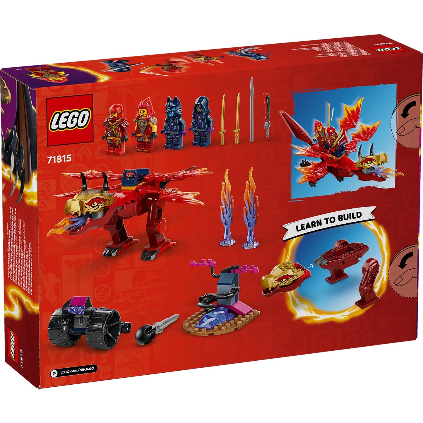 LEGO® NINJAGO® Kai's Source Dragon Battle - Đồ chơi lắp ráp Rồng Nguồn của Kai - LEGO 71815