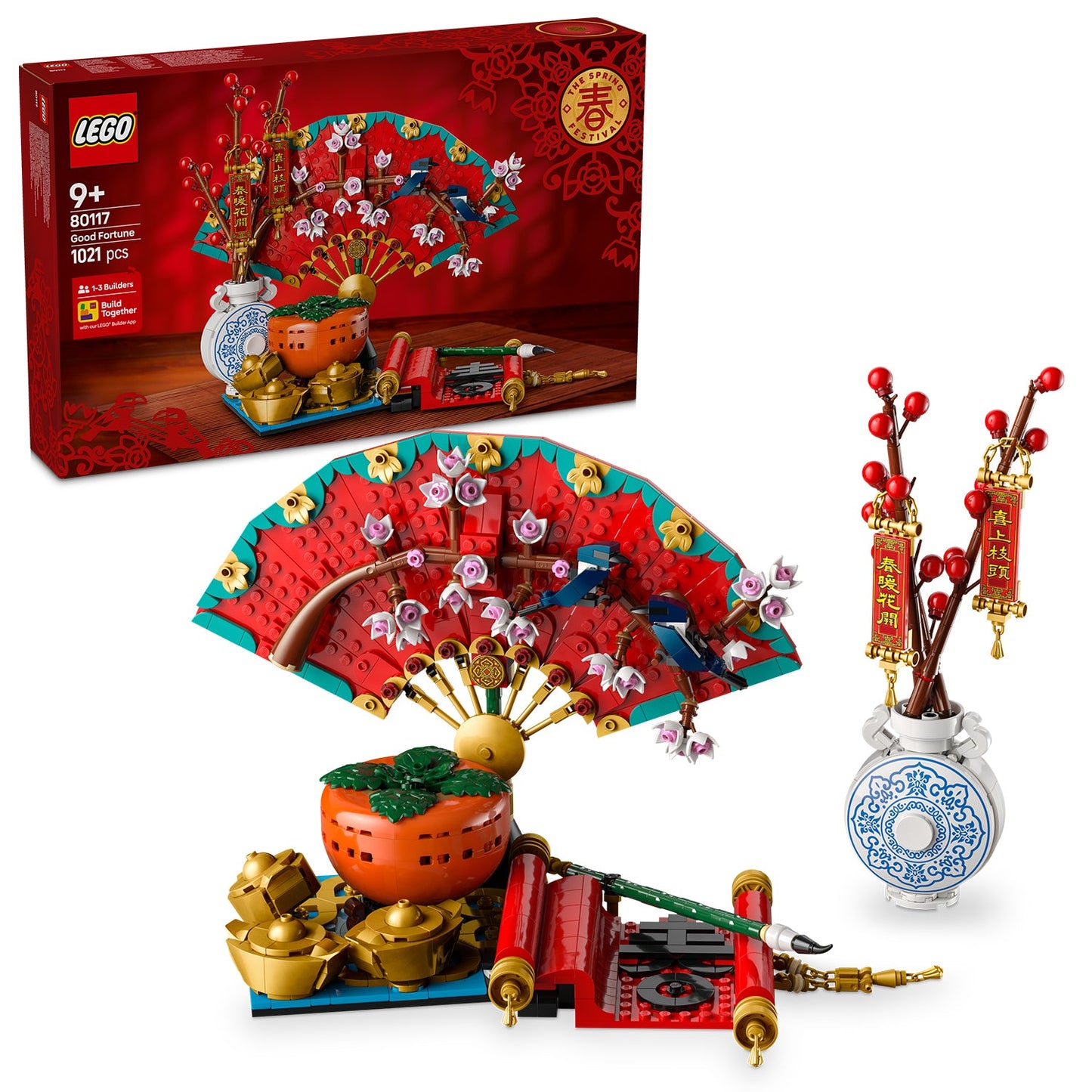 LEGO® Spring Festival Good Fortune - Bộ Đồ Chơi Lắp Ráp Lễ Hội Mùa Xuân 80117 - LEGO - Hình ảnh bổ sung 9