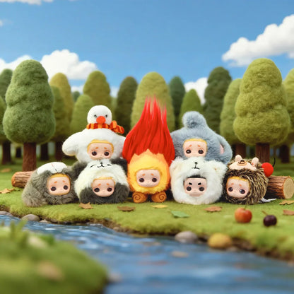 NOOK MY DATE WITH THE FOREST SERIES VINYL PLUSH KEYCHAINS