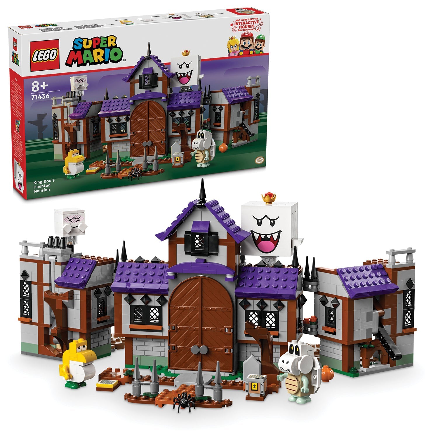 LEGO® Super Mario™ King Boo’s Haunted Mansion - Bộ Lắp Ráp Biệt Thự Ma Ám LEGO 71436 LEGO - ảnh 7 - LEGO Sets