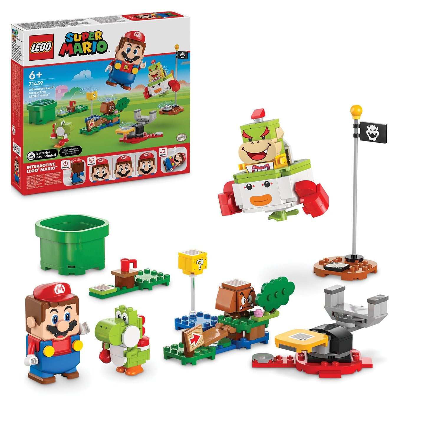 LEGO® Super Mario™ Adventures with Interactive LEGO® Mario™ - Bộ Đồ Chơi Lắp Ráp Tương Tác LEGO 71439 LEGO - ảnh 6 - Building