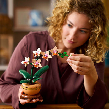 LEGO® Botanicals Mini Orchid - Mô Hình Hoa Lan Mini Trang Trí - LEGO 10343 - Hình ảnh bổ sung 6
