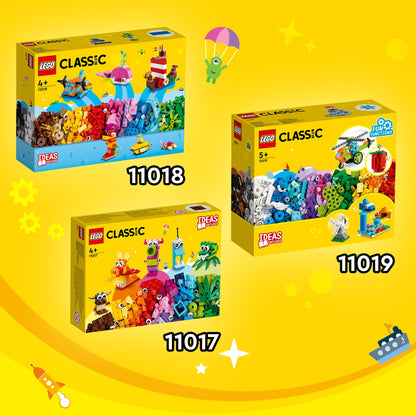 LEGO® Classic Creative Monsters - Đồ chơi lắp ráp Quái vật Sáng tạo 140 mảnh - LEGO 11017