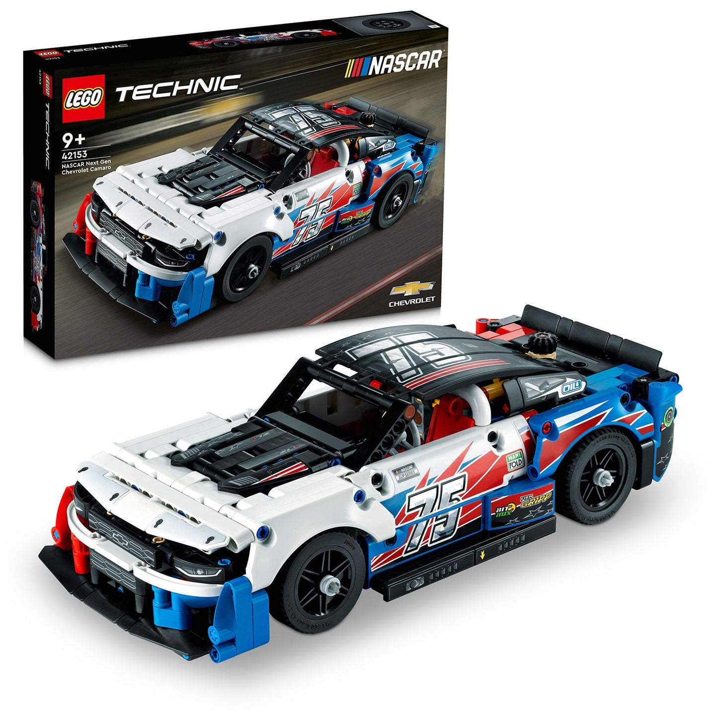 LEGO® Technic™ NASCAR® Next Gen Chevrolet Camaro ZL2 - Mô Hình Xe Đua Kỹ Thuật Chính Hãng LEGO LEGO - ảnh 4 - Lego