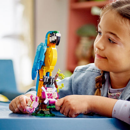 LEGO® Creator 3-in-1 Exotic Parrot Lắp Ráp Vẹt Nhiệt Đới LEGO 31136 - Hình ảnh bổ sung 6