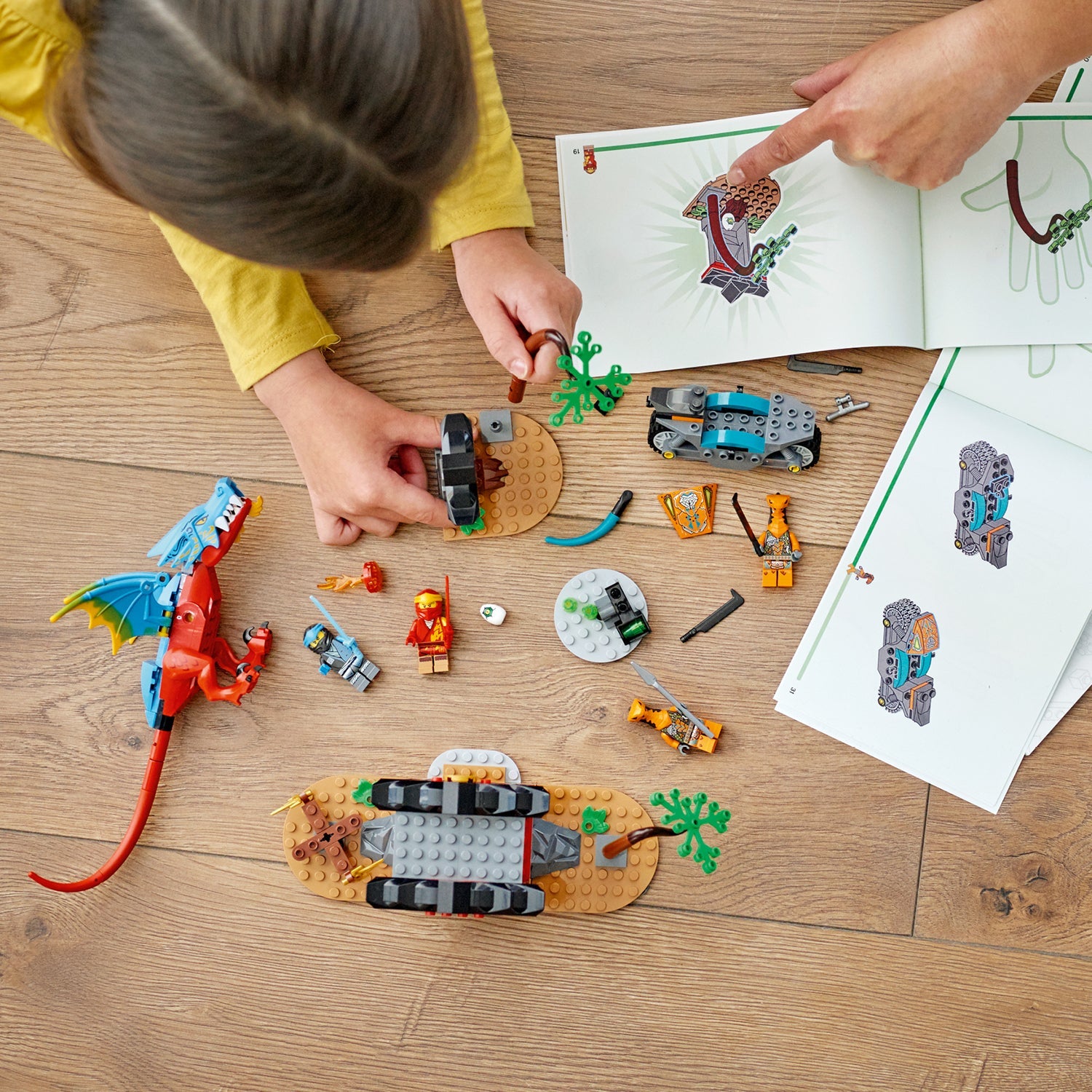 LEGO® NINJAGO® Ninja Dragon Temple - Đồ Chơi Lắp Ráp Ngôi Đền Rồng Ninja - LEGO 71759 LEGO - ảnh 1 - LEGO Construction Sets