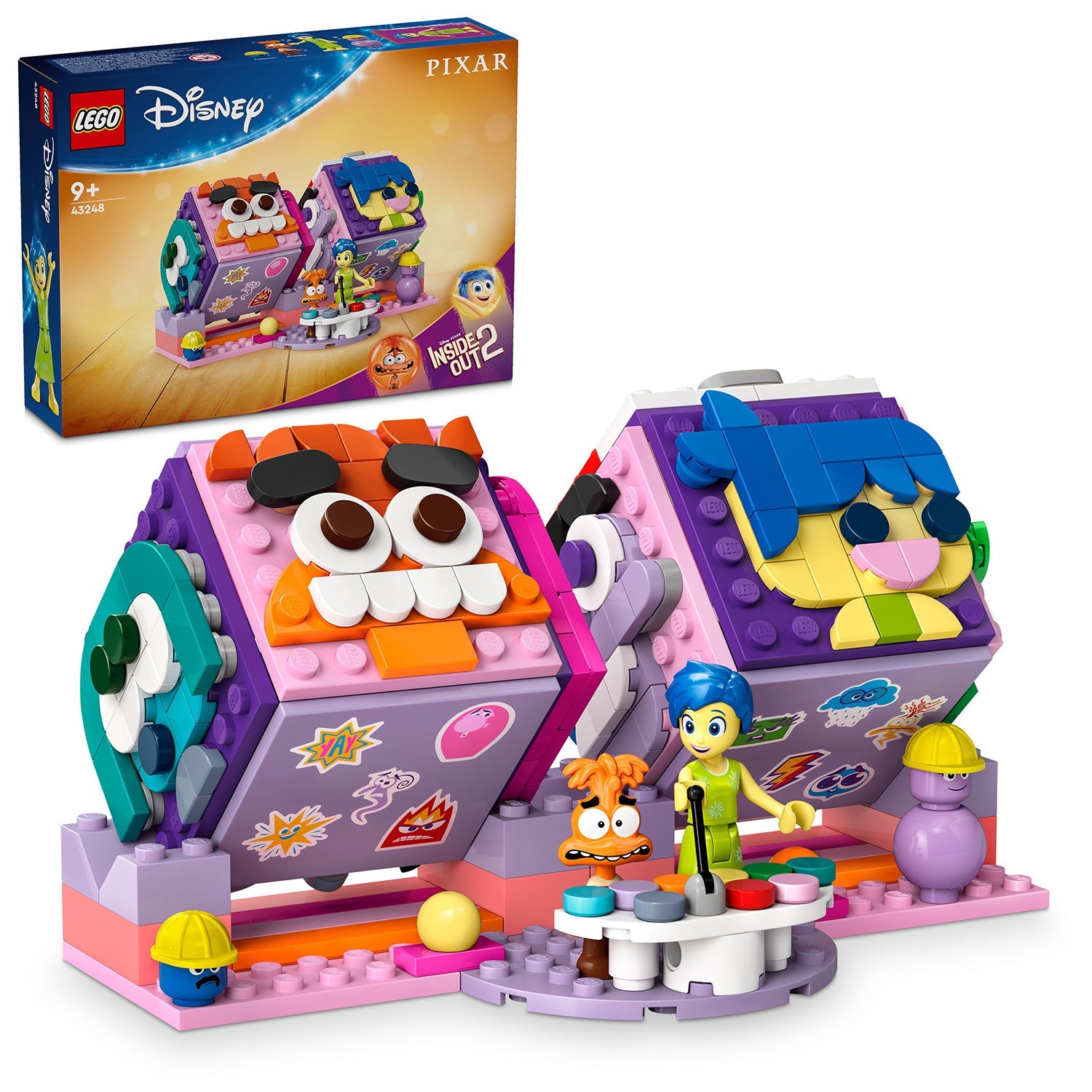 LEGO® Disney™ Inside Out 2 Mood Cubes - Đồ Chơi Lắp Ráp Khối Lập Phương Cảm Xúc - LEGO 43248 - Hình ảnh bổ sung 6