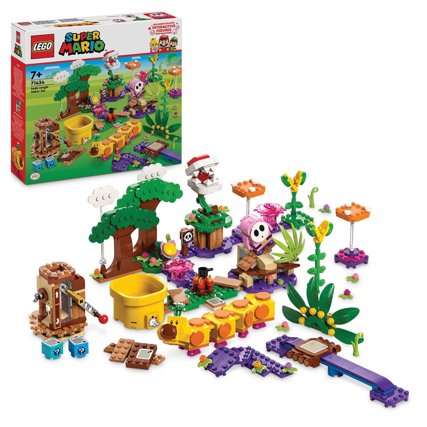 LEGO® Super Mario™ Soda Jungle Maker Set - Bộ Đồ Chơi Sáng Tạo Nintendo 71434 - LEGO LEGO - ảnh 6 - Lego Super Mario