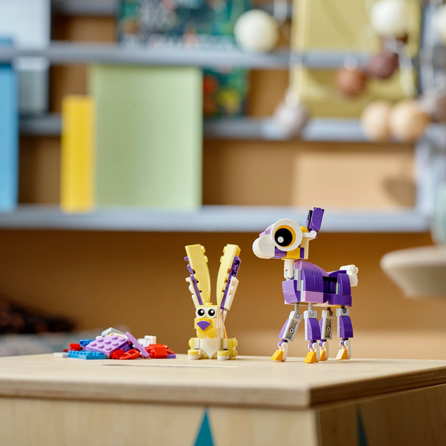 LEGO® Creator 3-in-1 Fantasy Forest Creatures - Lắp ráp Sinh vật Rừng Phép thuật LEGO 31125 - Hình ảnh bổ sung 7